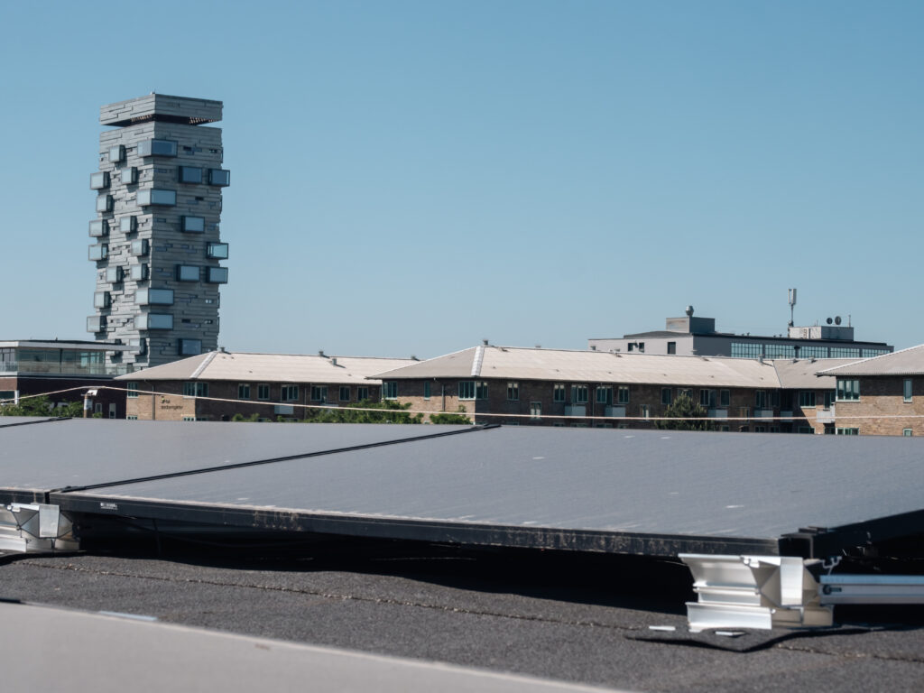 Billede af solnedgang